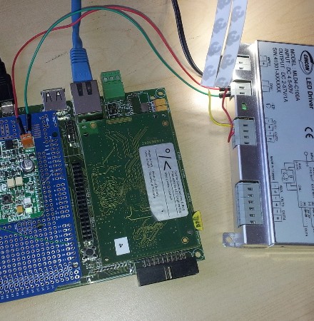 DALI master controller with Cosino