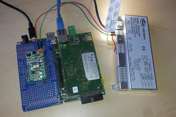 DALI master controller with Cosino