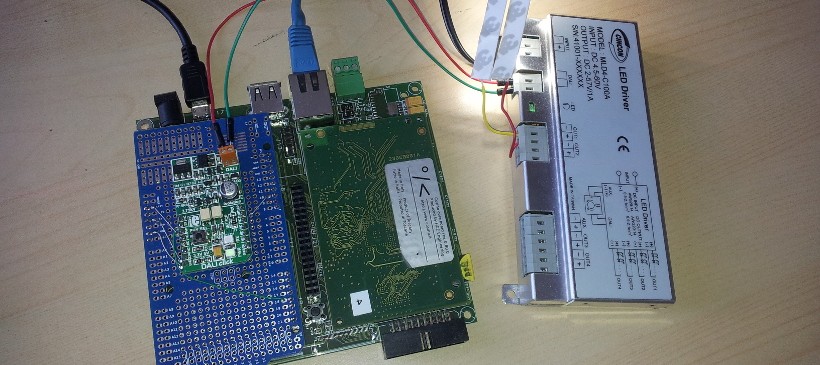 DALI master controller with Cosino