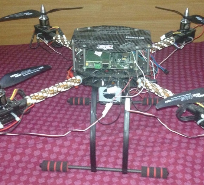 Flying drone with the Cosino Mega 2560